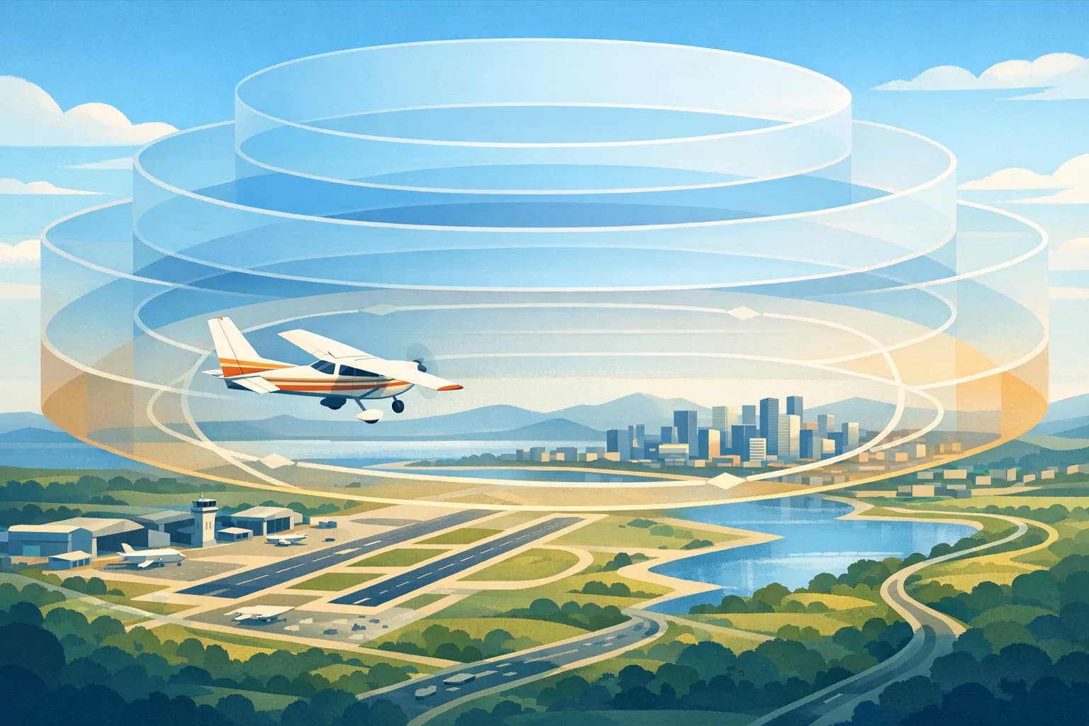 National Airspace System — illustration